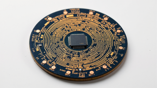 Servo driver PCB with motor control circuits, encoder interfaces, PWM drivers, precision motion control and robotics actuator board
